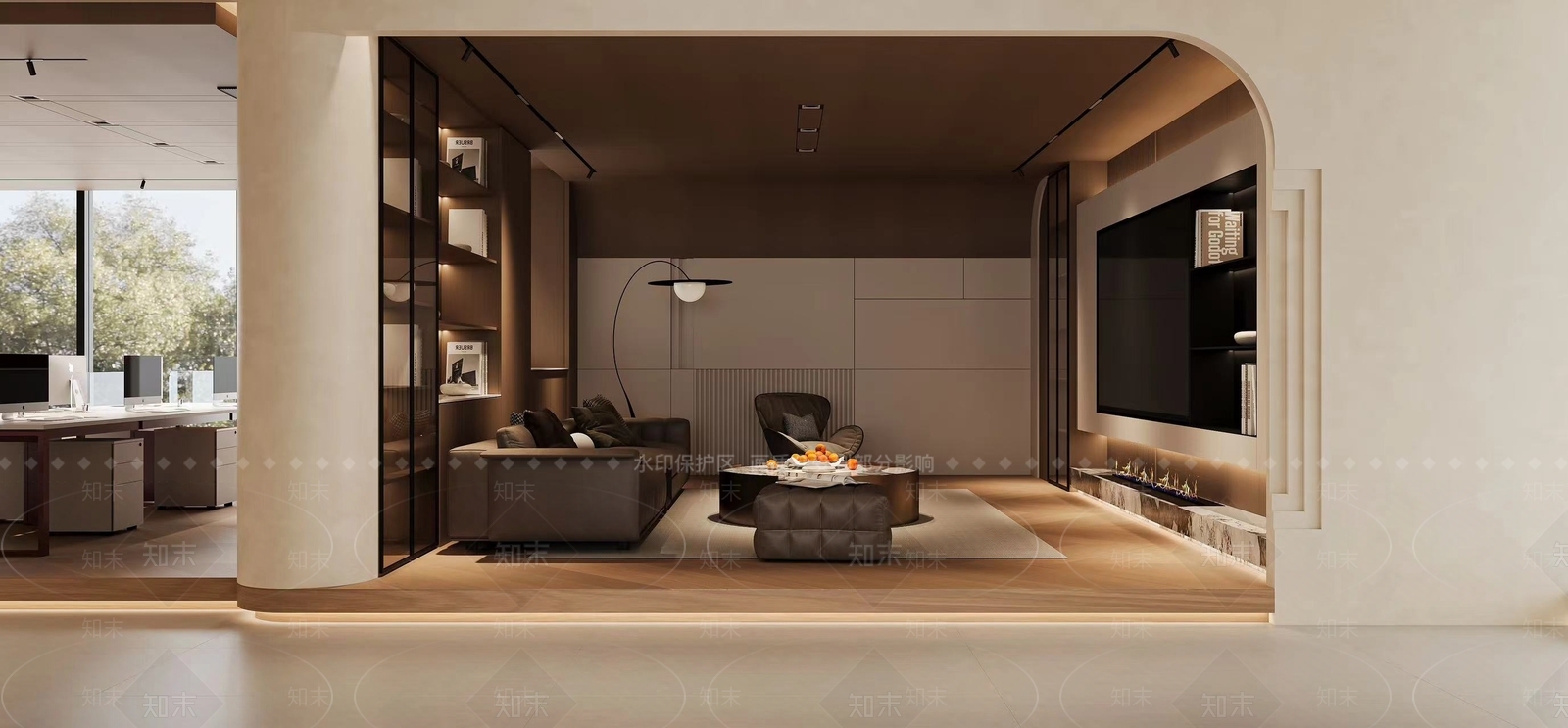 现代其他商业空间3D模型下载【ID:1170763748】
