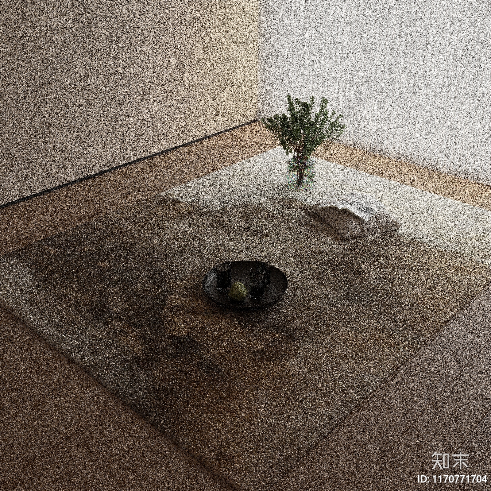 现代地毯3D模型下载【ID:1170771704】