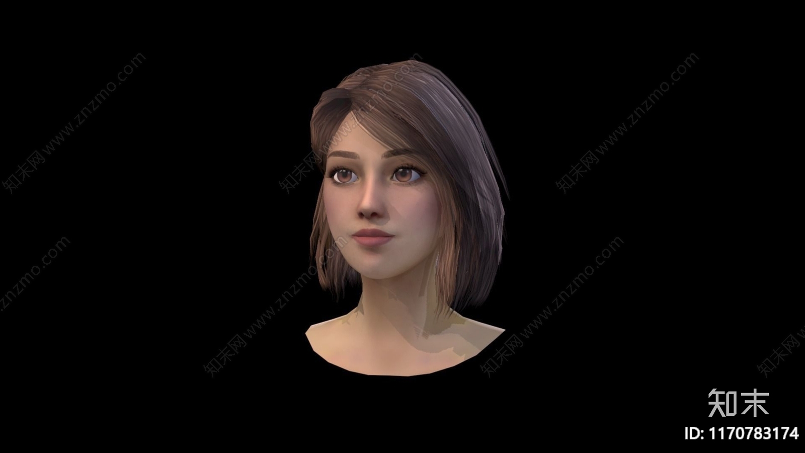 女人3D模型下载【ID:1170783174】