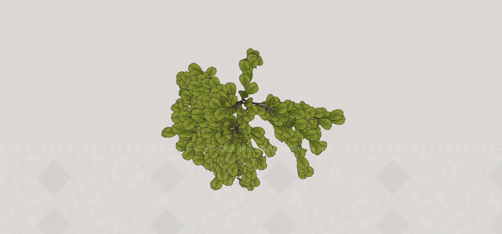 灌木SU模型下载【ID:1170789698】