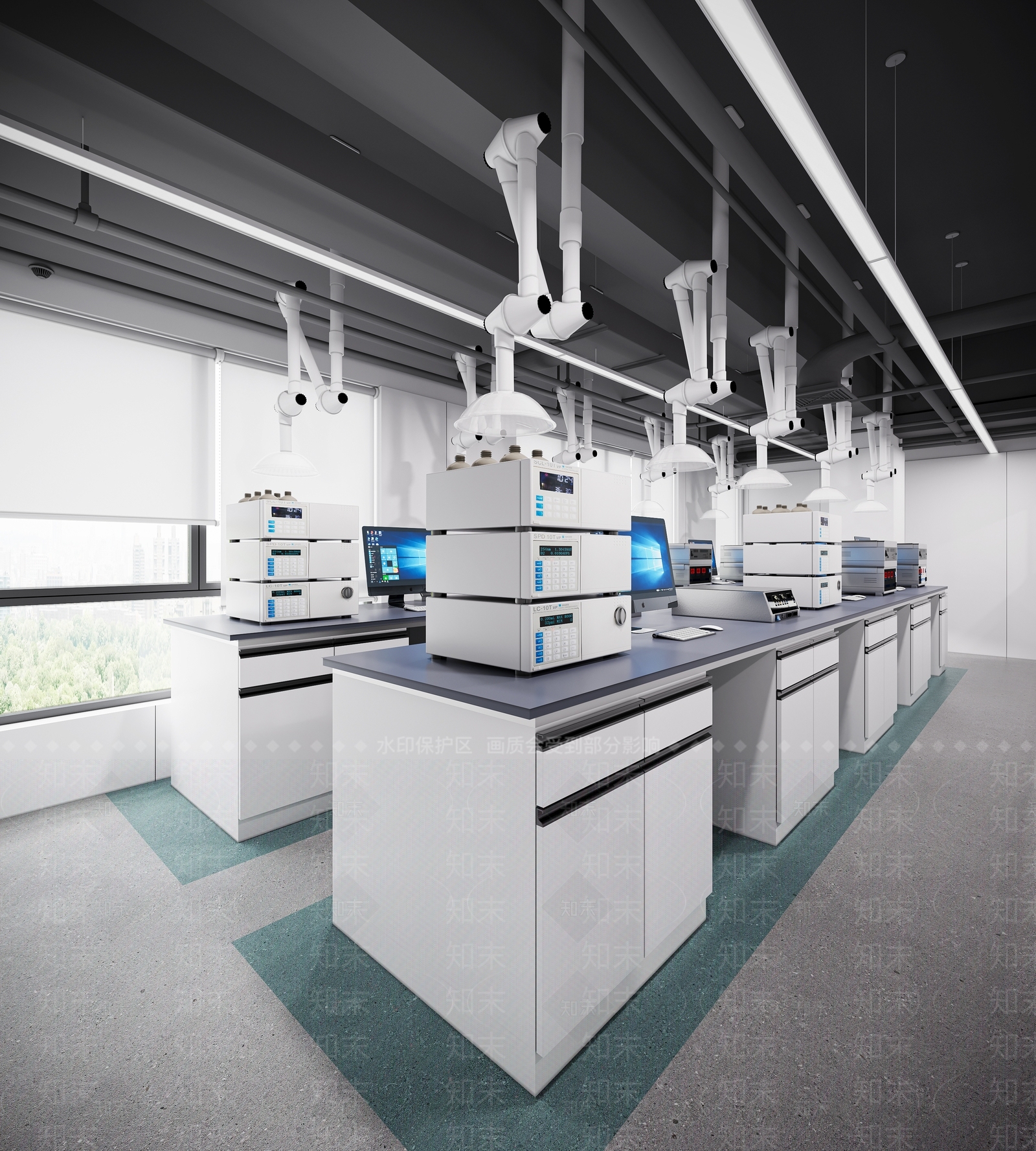 现代医院3D模型下载【ID:1170798688】