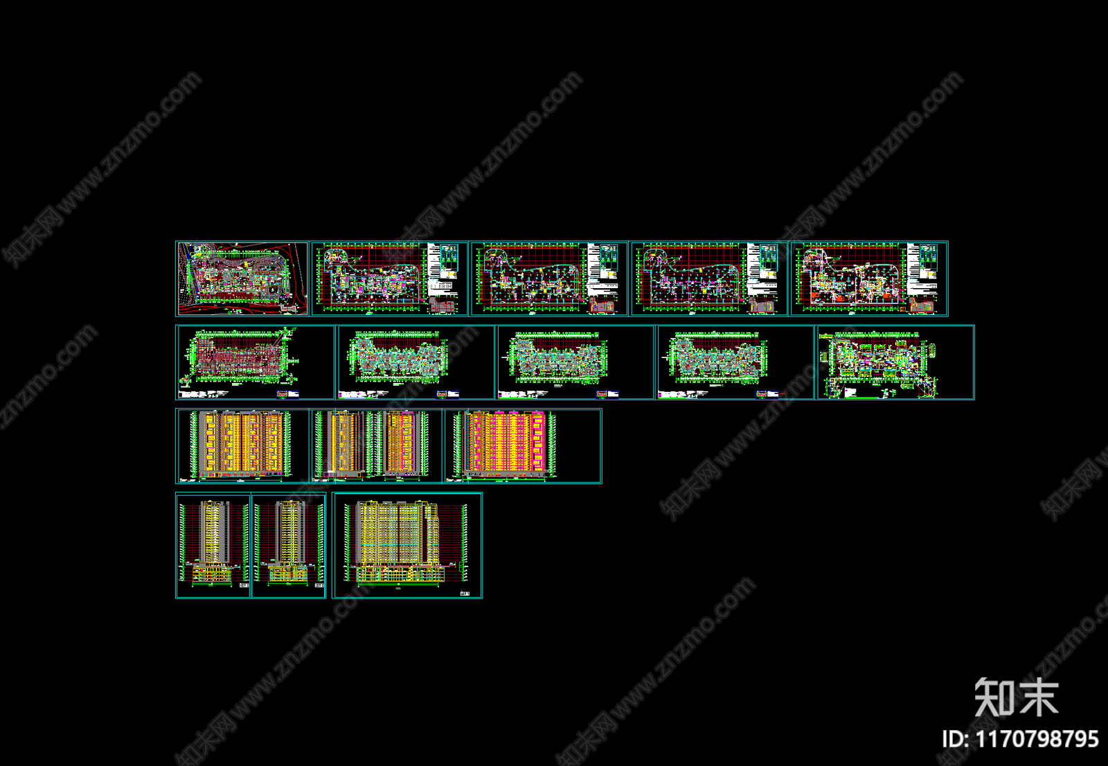 现代其他建筑cad施工图下载【ID:1170798795】