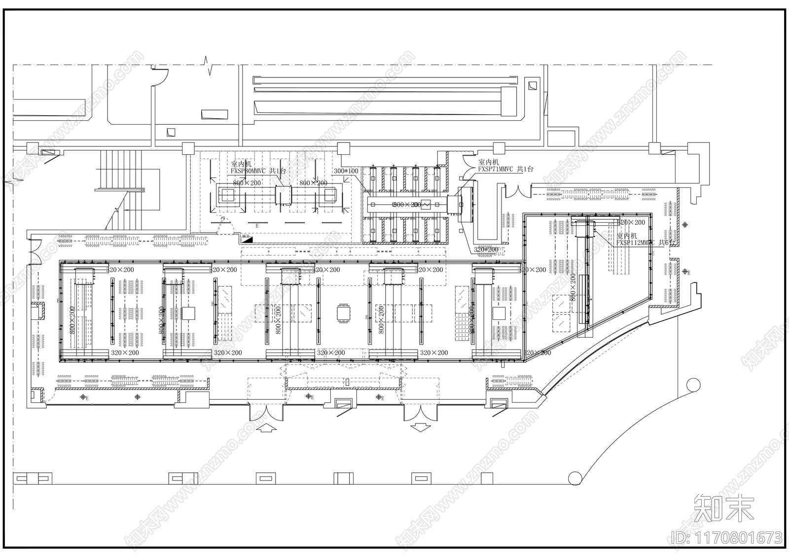 现代其他商业空间cad施工图下载【ID:1170801673】