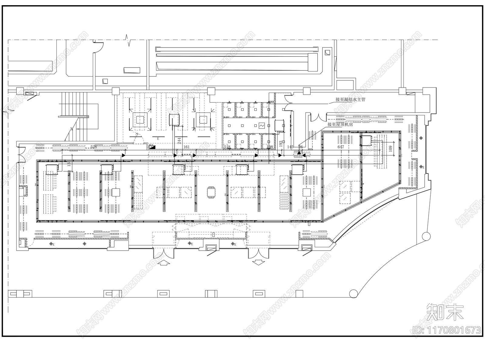 现代其他商业空间cad施工图下载【ID:1170801673】