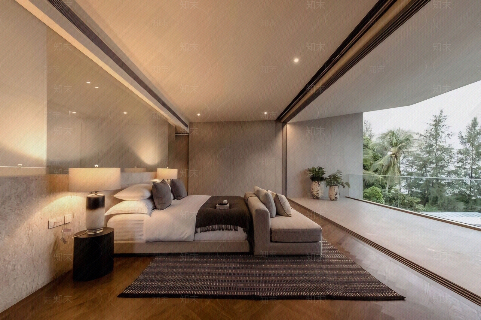 现代卧室贴图下载【ID:1170813758】