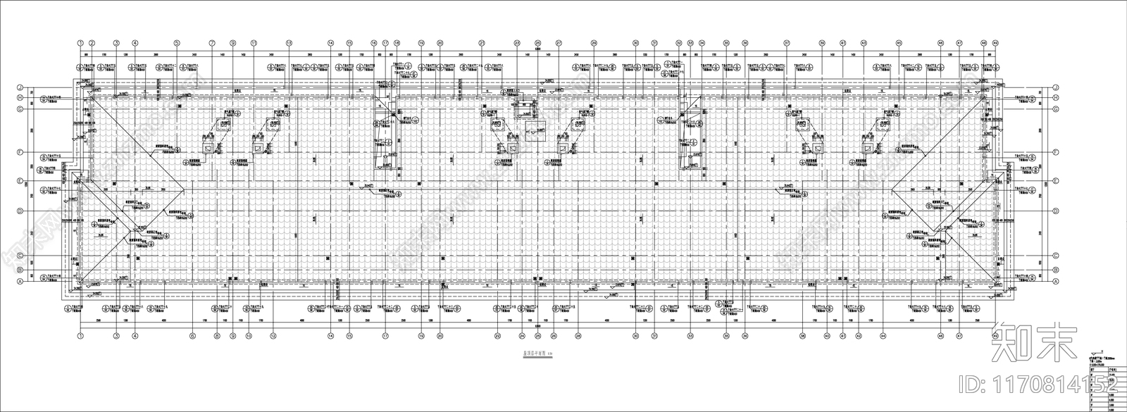 现代新中式住宅楼建筑cad施工图下载【ID:1170814152】