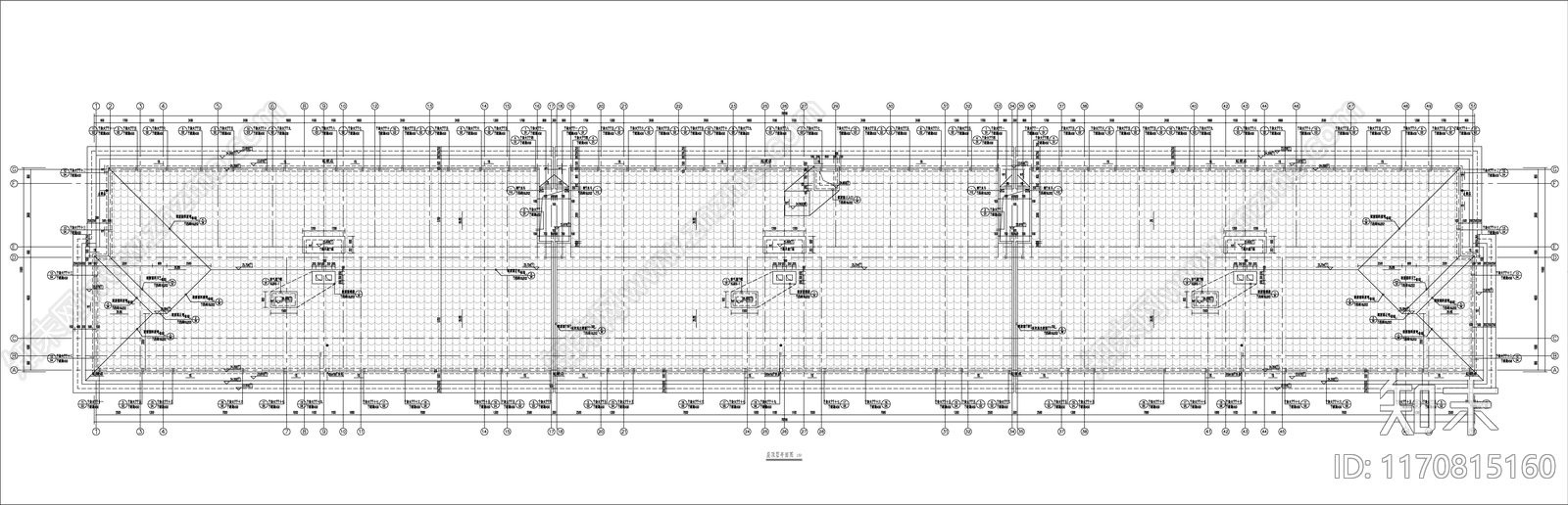 现代新中式住宅楼建筑cad施工图下载【ID:1170815160】