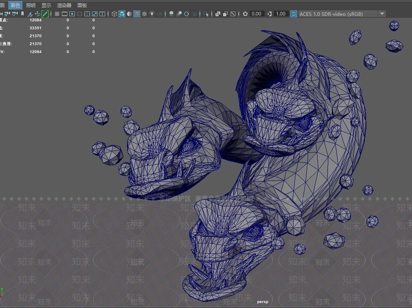 爬行类动物3D模型下载【ID:1170819113】