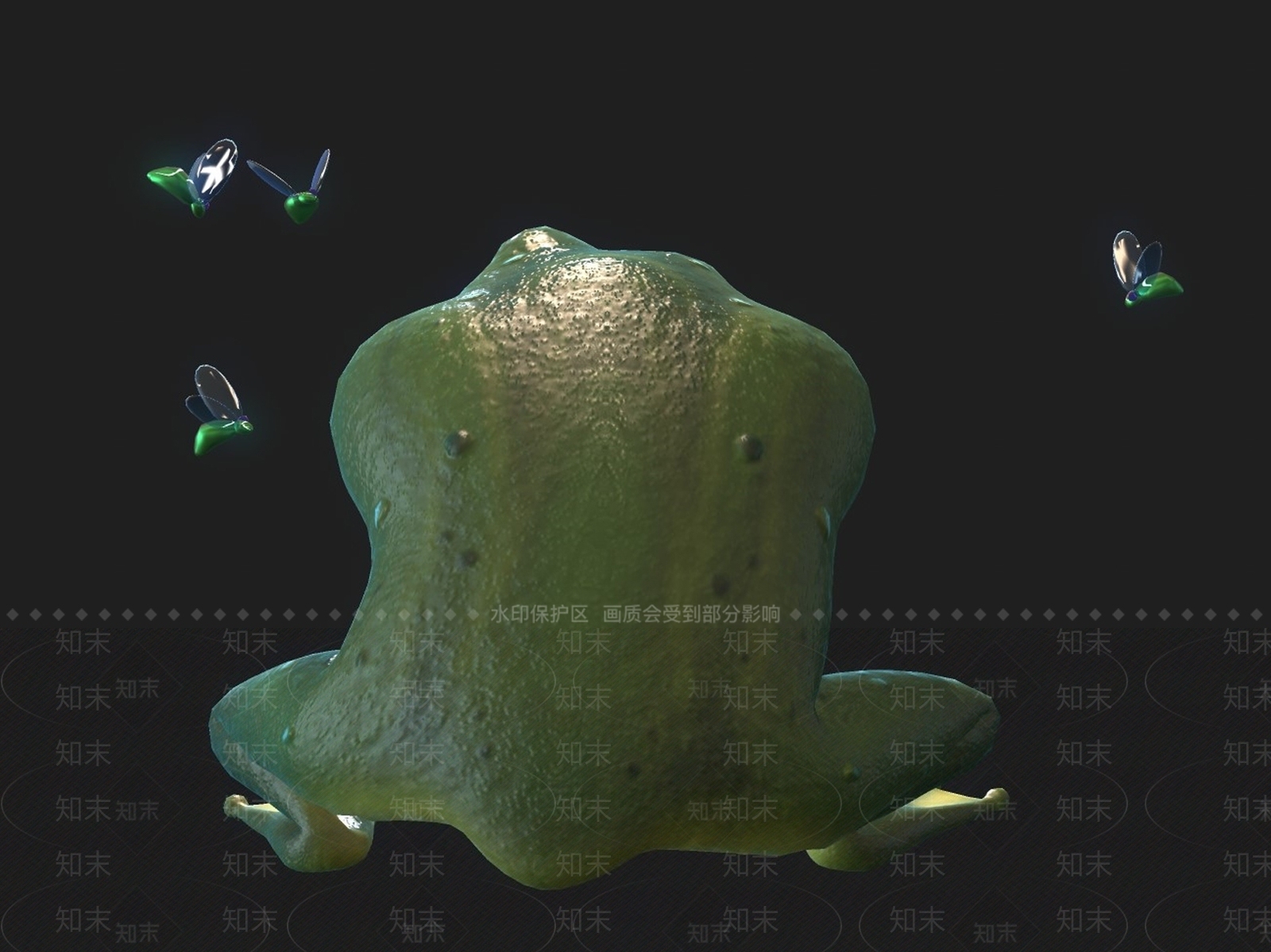 爬行类动物3D模型下载【ID:1170819505】