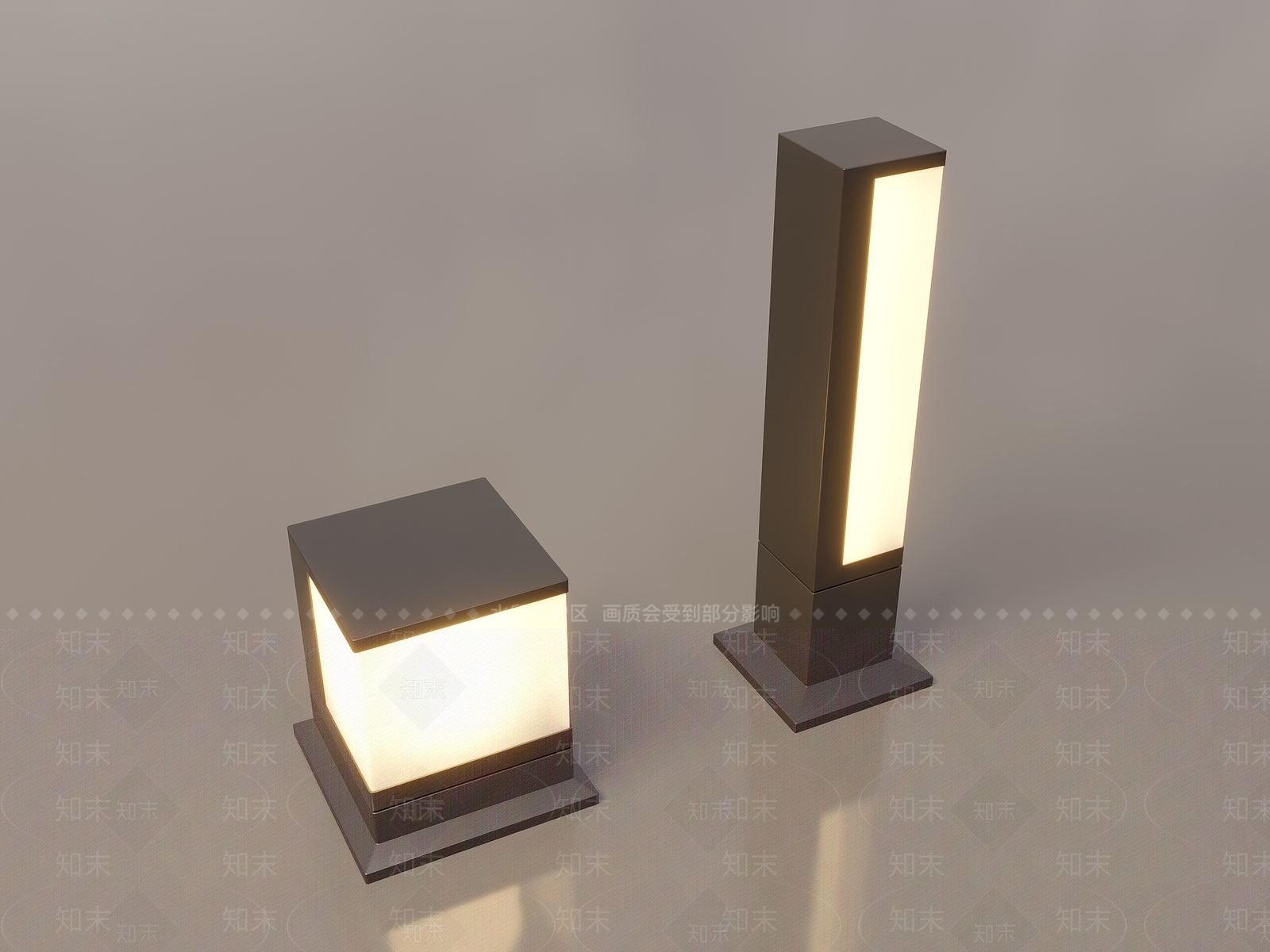 新中式中式其他户外灯3D模型下载【ID:1170825860】