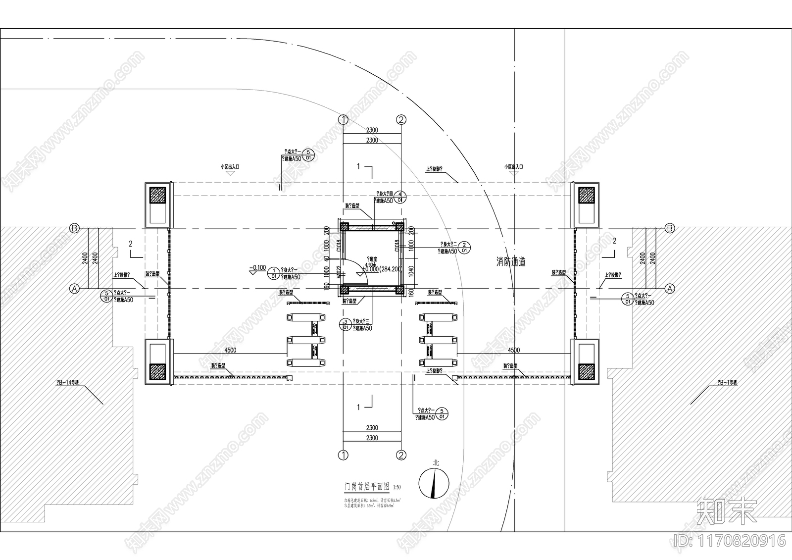 现代新中式其他建筑施工图下载【ID:1170820916】