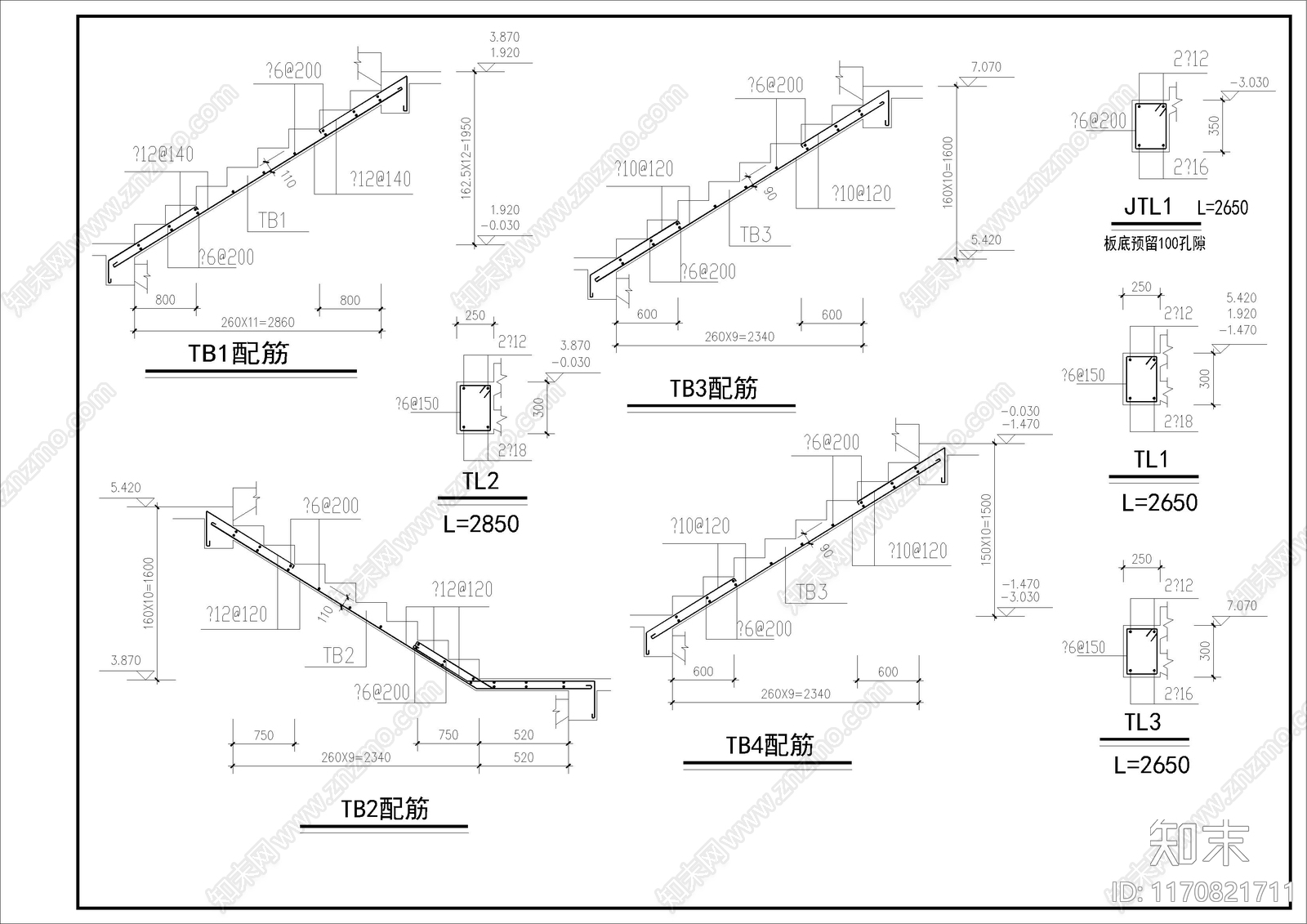 现代别墅建筑cad施工图下载【ID:1170821711】