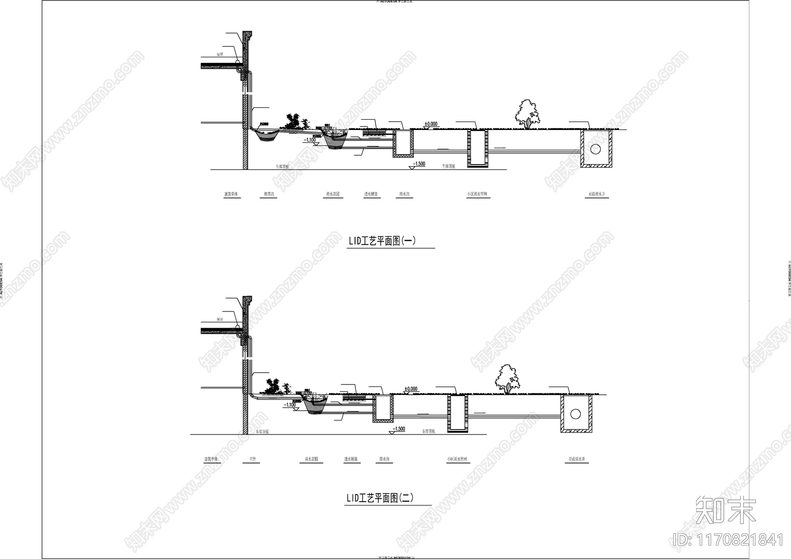 现代其他景观cad施工图下载【ID:1170821841】