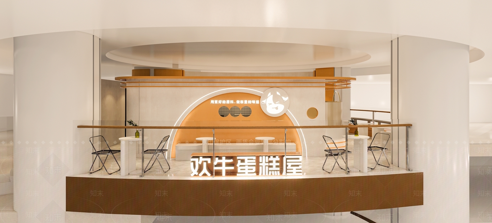 现代轻奢甜品面包店SU模型下载【ID:1170822199】