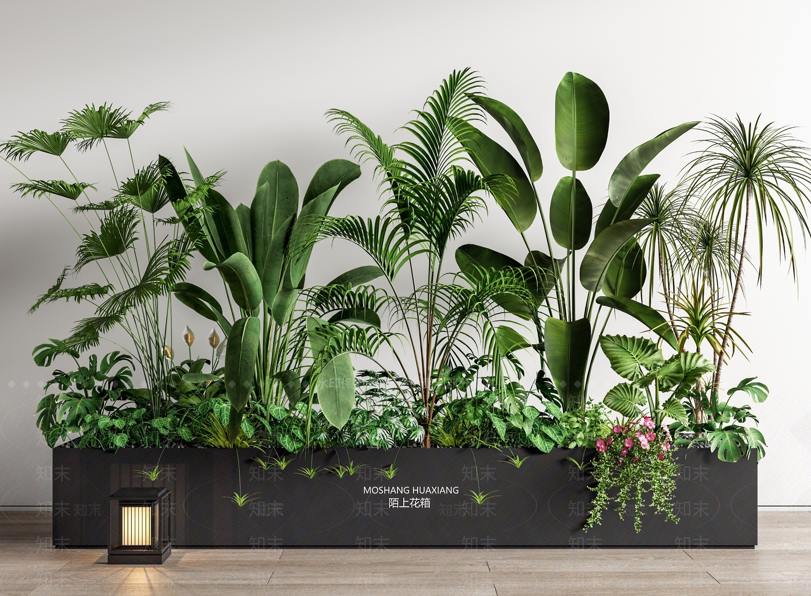 植物堆3D模型下载【ID:1170823597】