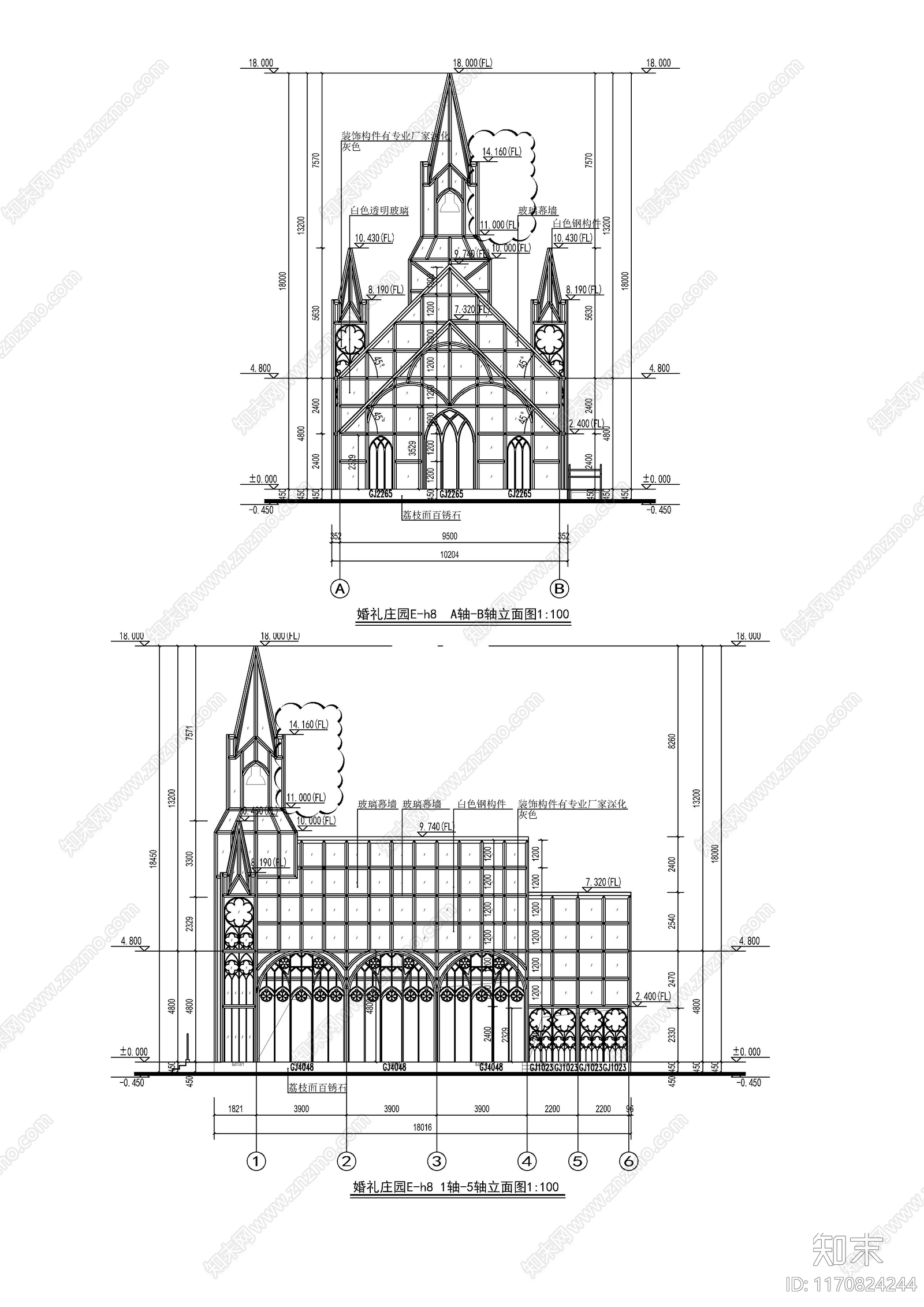 现代欧式其他建筑施工图下载【ID:1170824244】