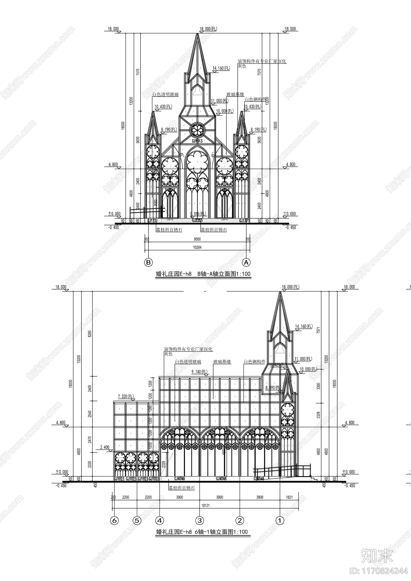 现代欧式其他建筑施工图下载【ID:1170824244】