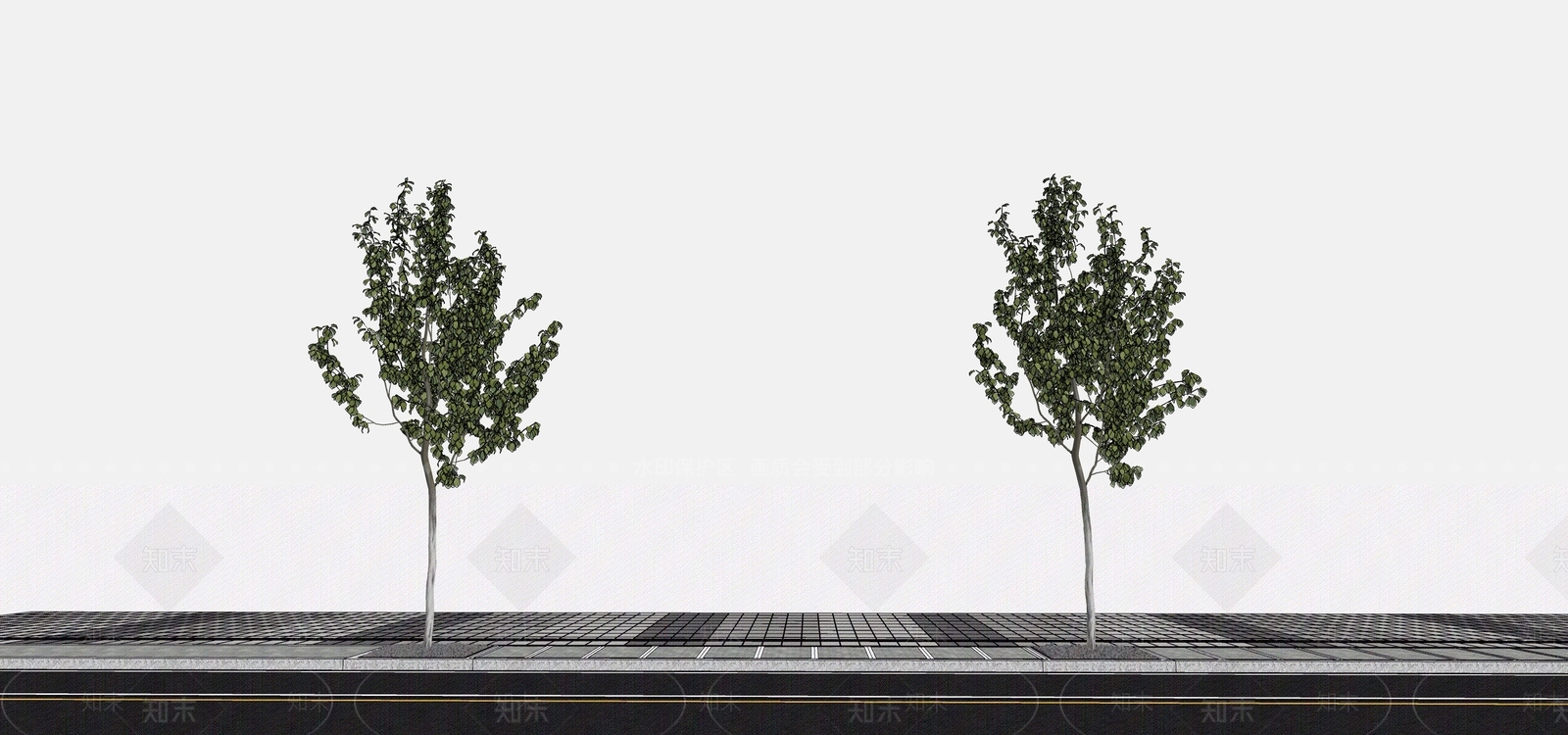 乔木SU模型下载【ID:1170833421】