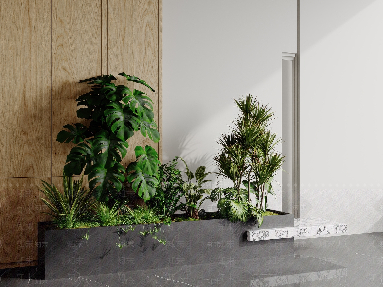 植物堆3D模型下载【ID:1170841283】
