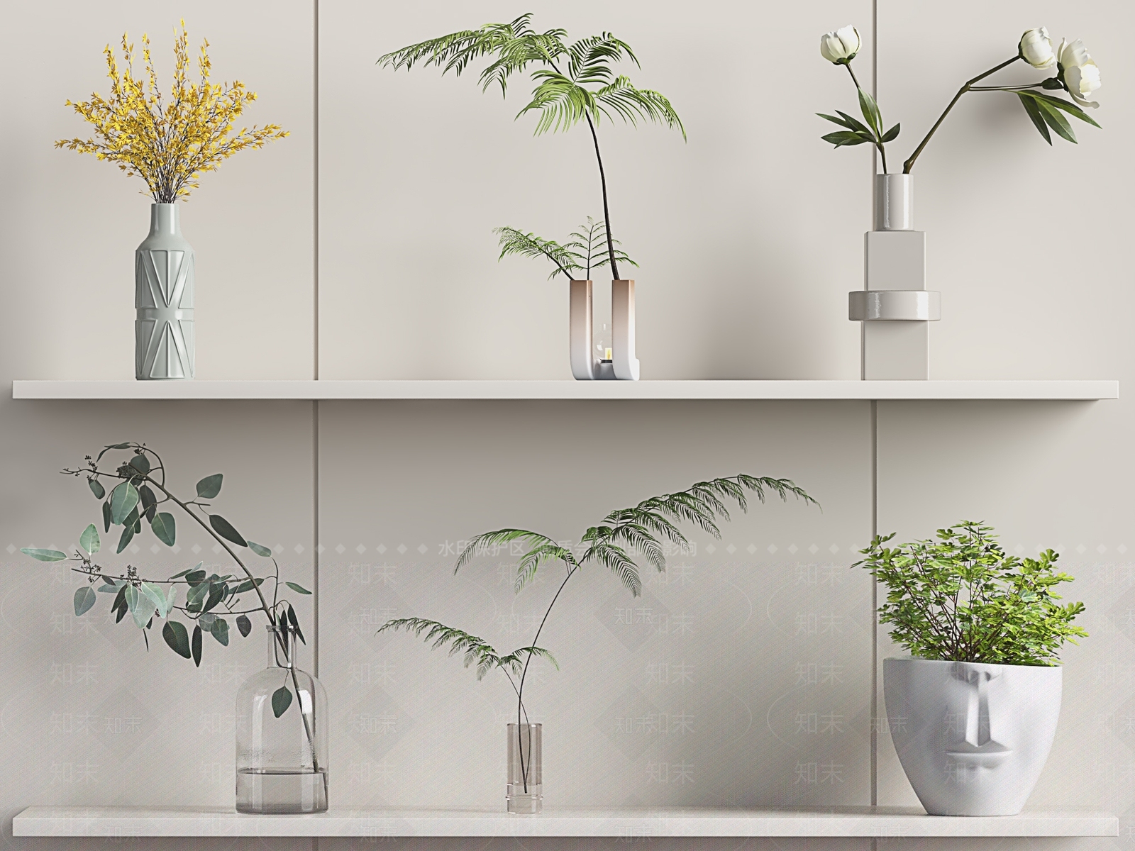 水生植物SU模型下载【ID:1170846116】