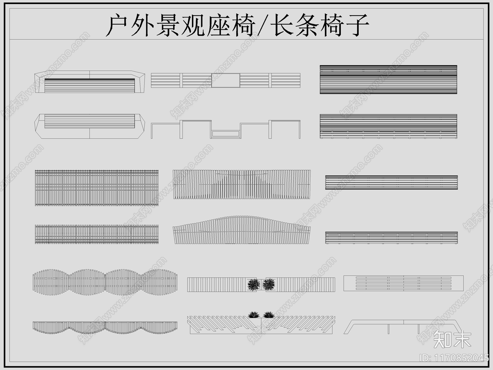 现代椅子施工图下载【ID:1170852045】