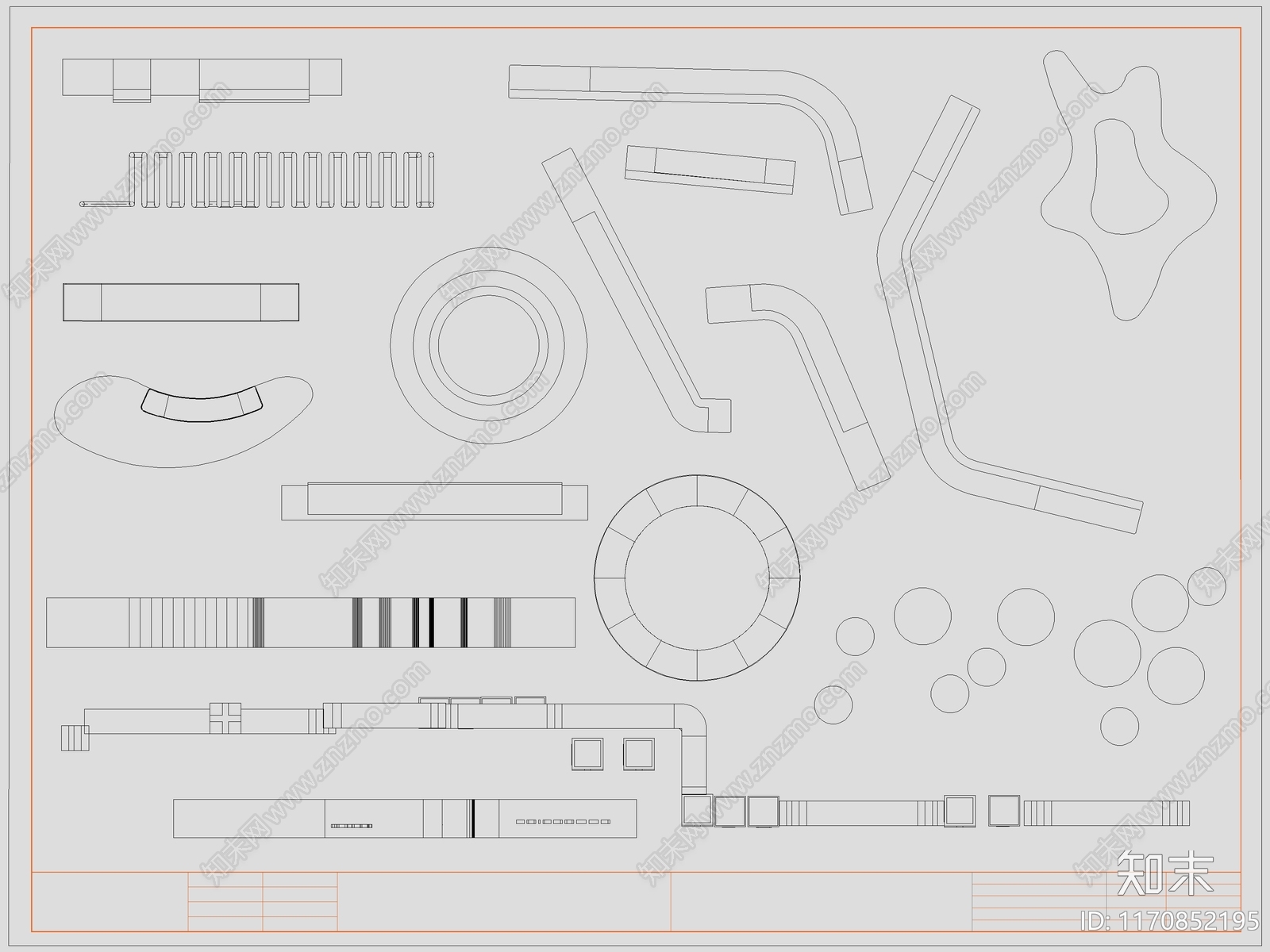 现代椅子施工图下载【ID:1170852195】