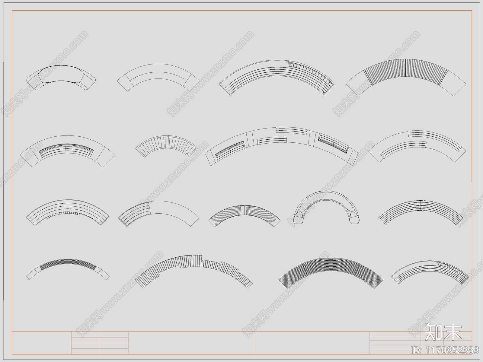 现代椅子施工图下载【ID:1170852333】