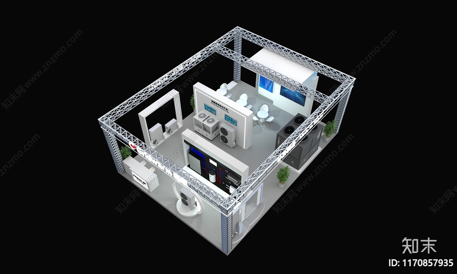 现代其他公共空间3D模型下载【ID:1170857935】