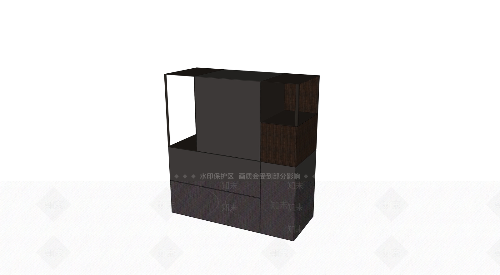 现代文件柜SU模型下载【ID:1170858830】