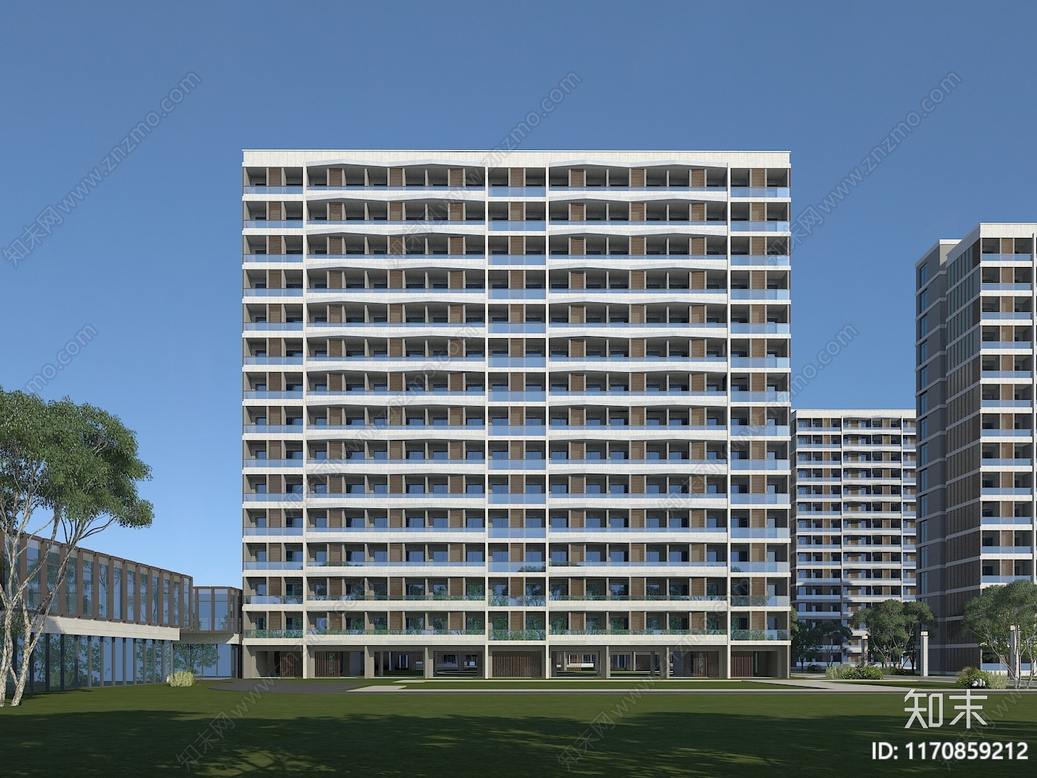 现代其他建筑外观3D模型下载【ID:1170859212】