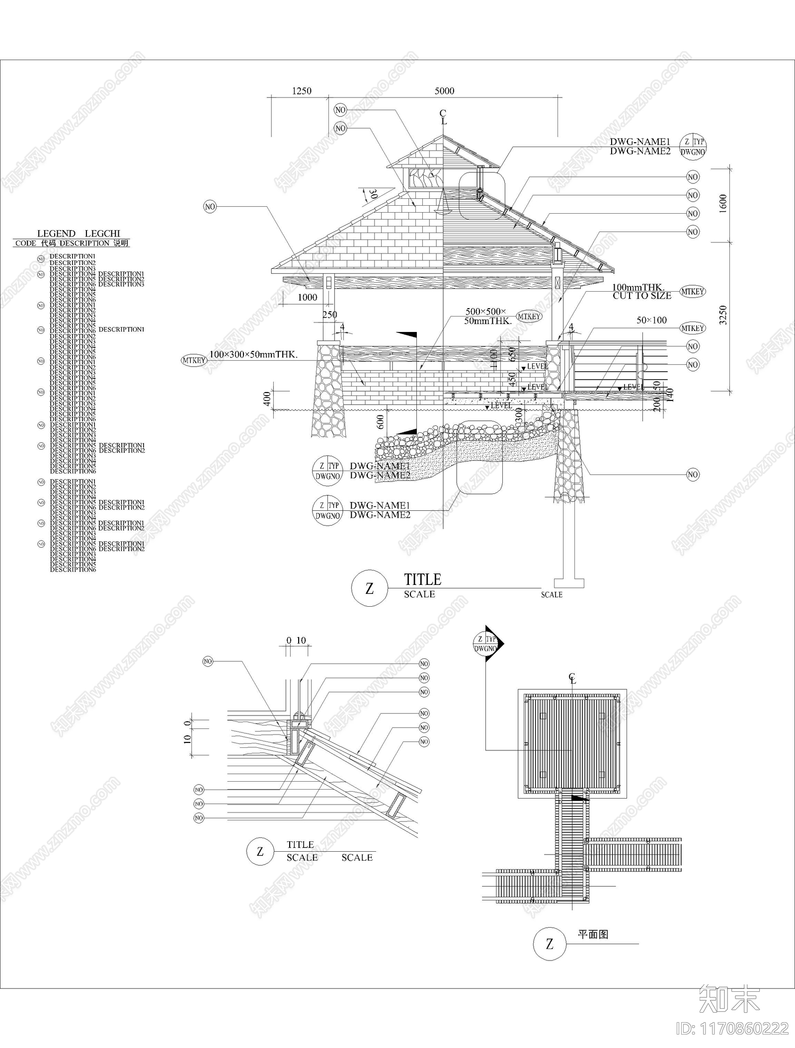 现代中式其他图库施工图下载【ID:1170860222】