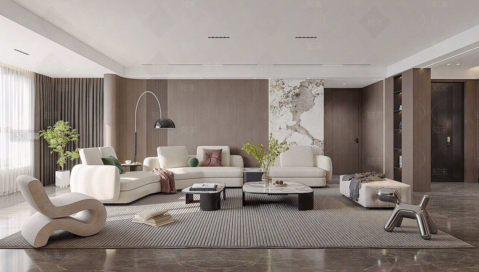 现代客厅贴图下载【ID:1170872868】