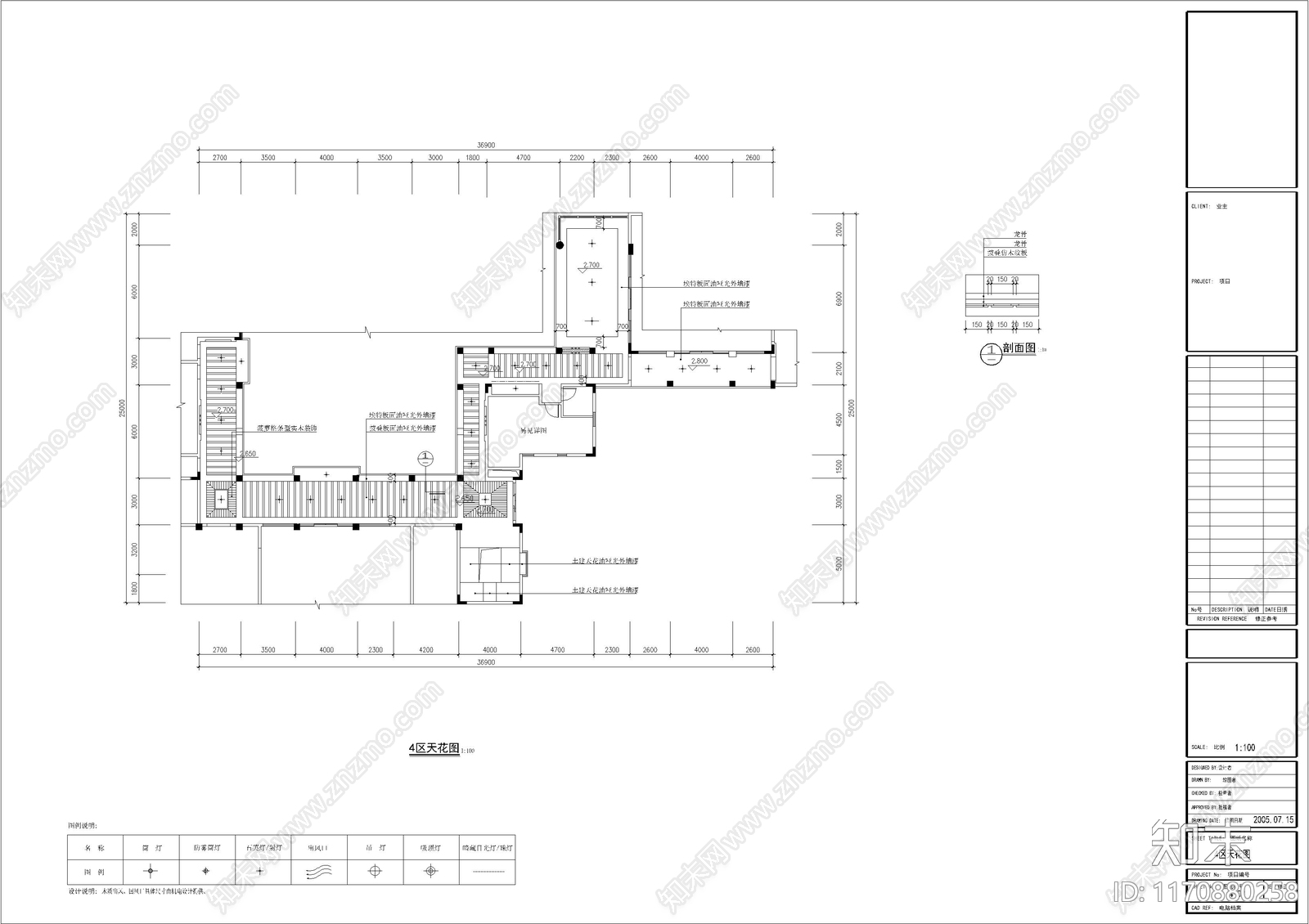 现代别墅建筑cad施工图下载【ID:1170880258】