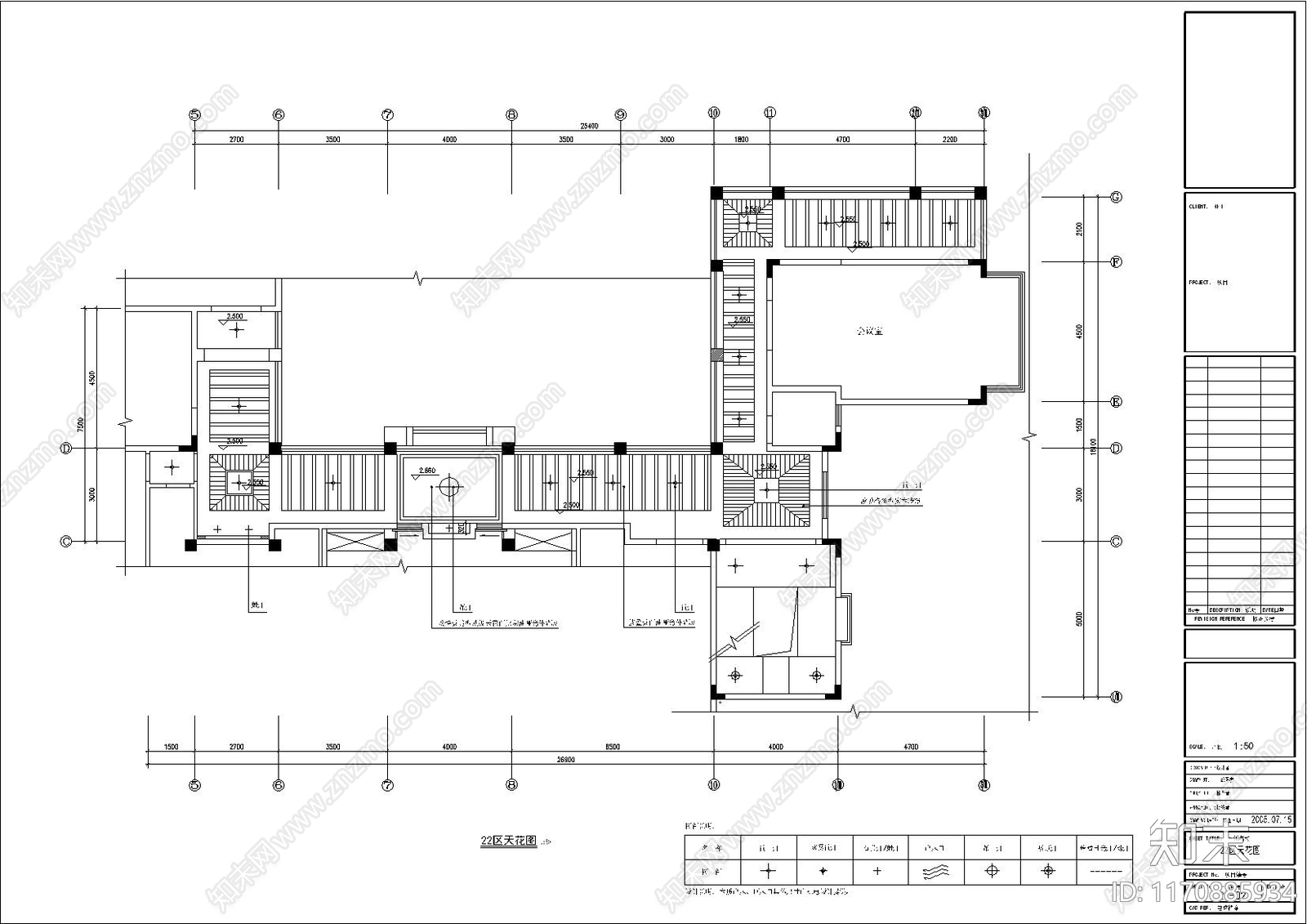 现代别墅建筑cad施工图下载【ID:1170885934】