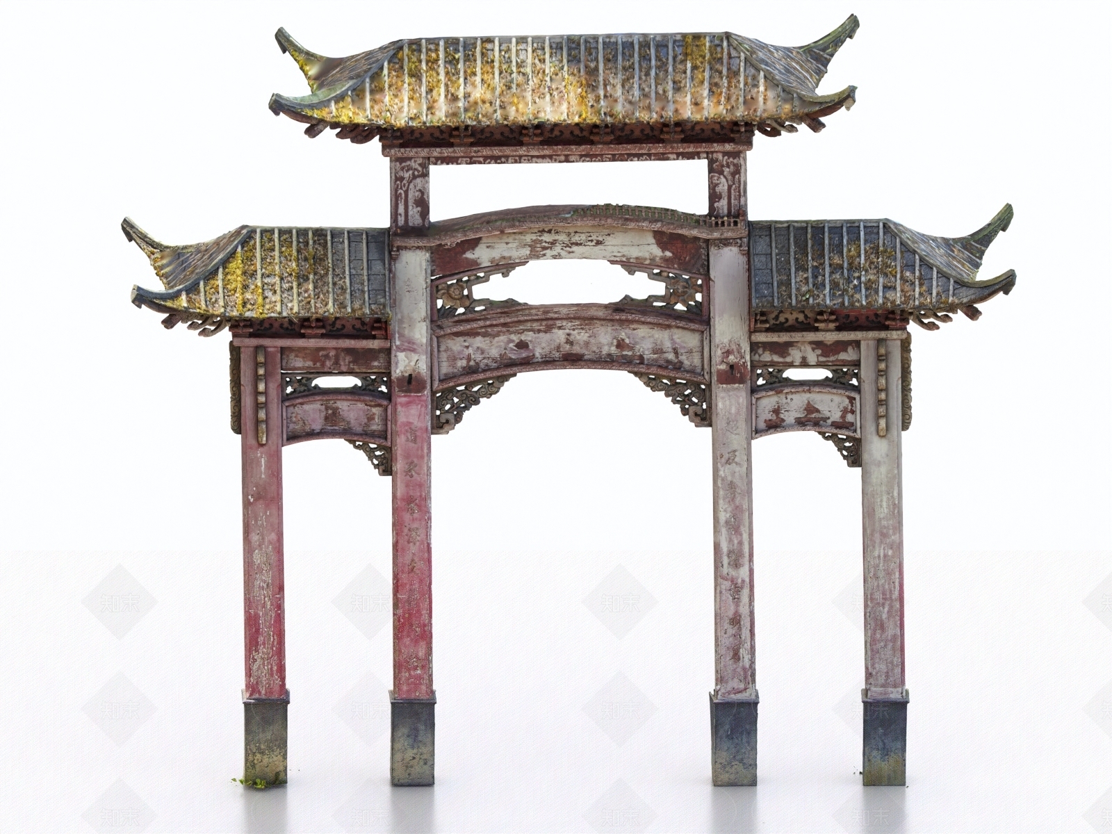 中式古建3D模型下载【ID:1170887453】