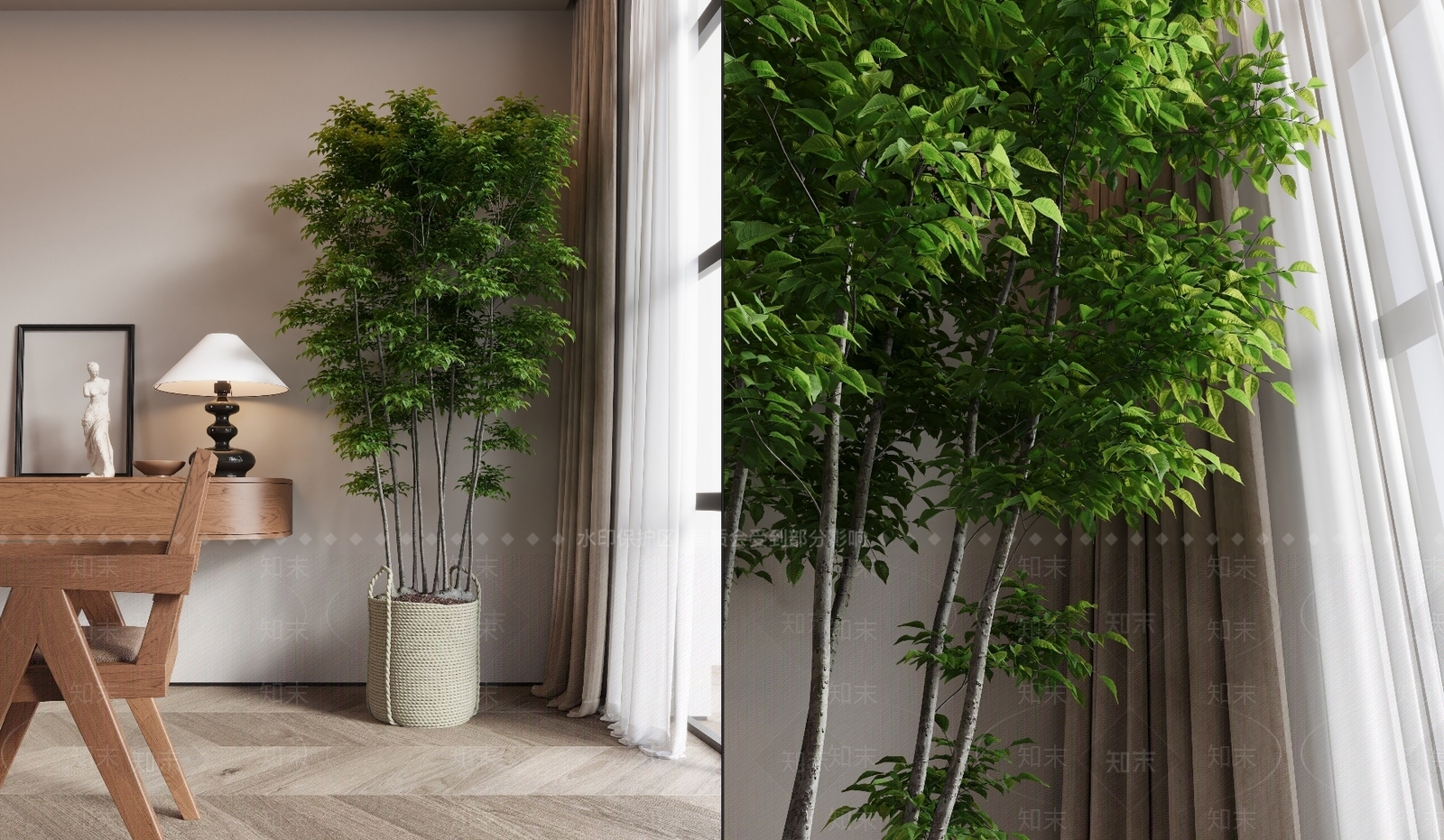 盆栽3D模型下载【ID:1170894517】