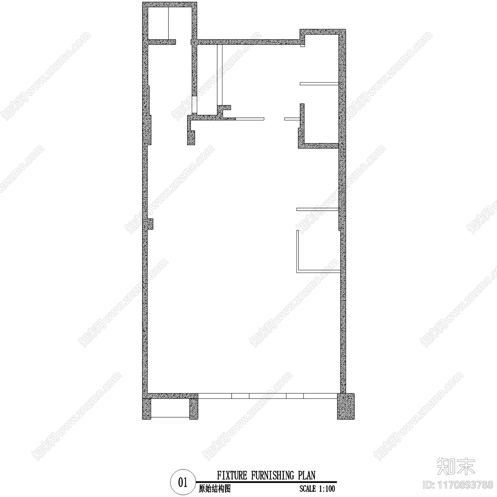 现代新中式烟酒店施工图下载【ID:1170893788】