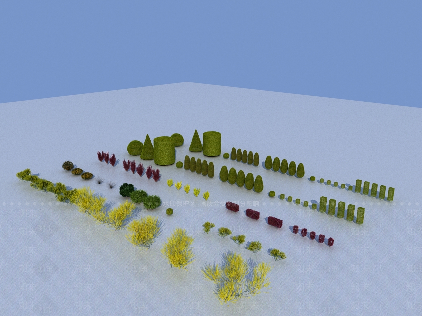 花草组合3D模型下载【ID:1171124080】