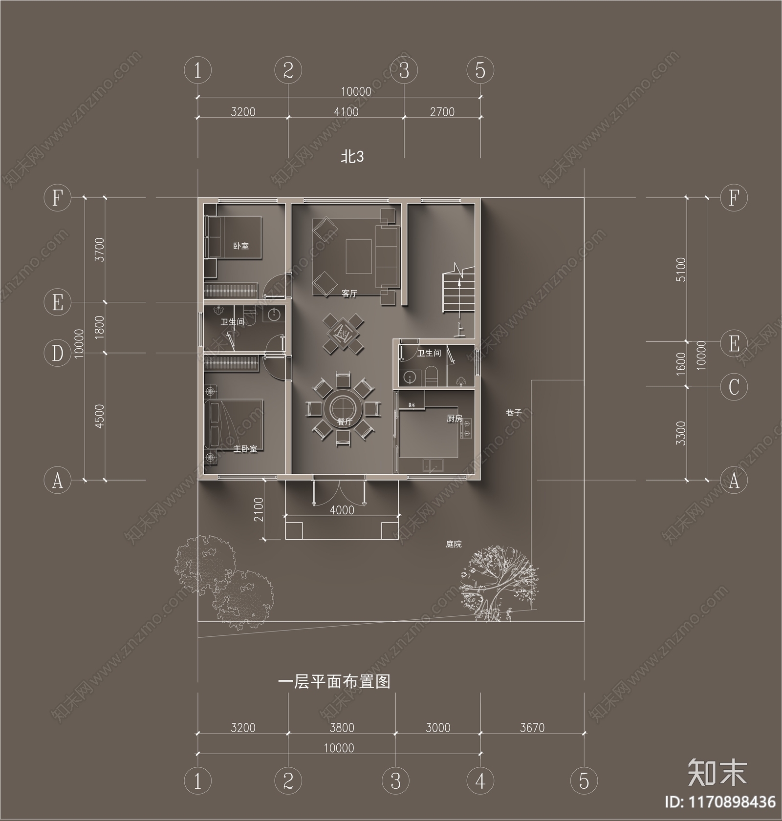 建筑平面图施工图下载【ID:1170898436】