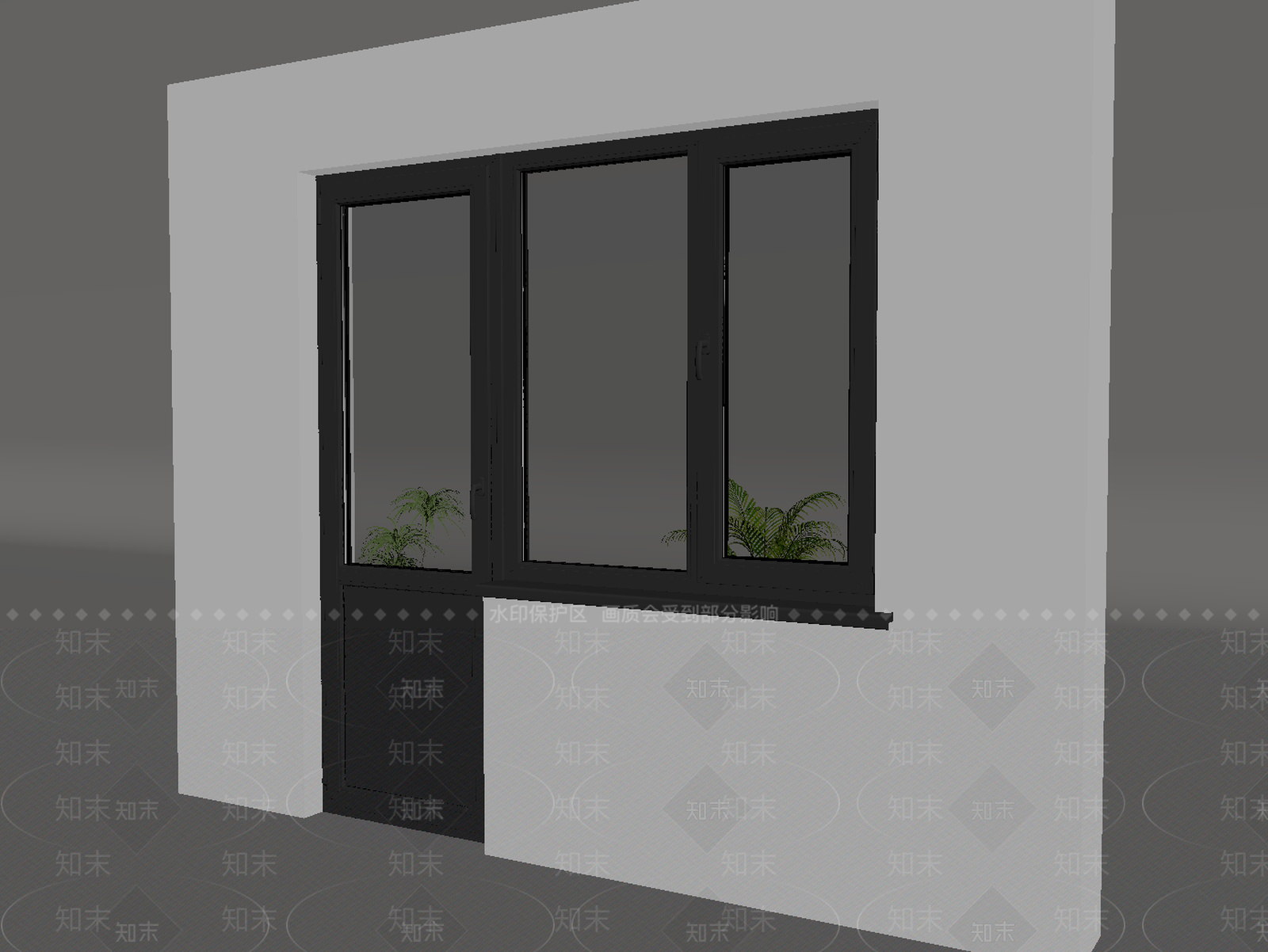 现代其他门SU模型下载【ID:1170899628】