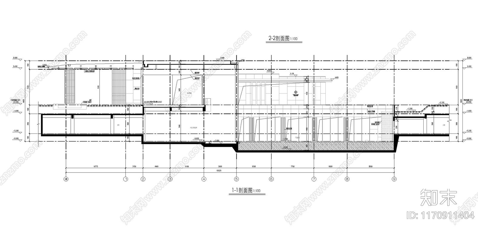 现代轻奢其他居住建筑cad施工图下载【ID:1170911404】