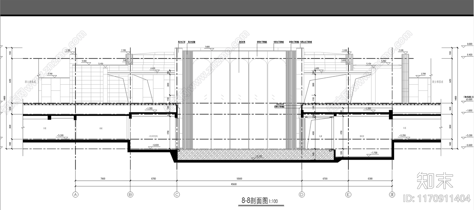 现代轻奢其他居住建筑cad施工图下载【ID:1170911404】