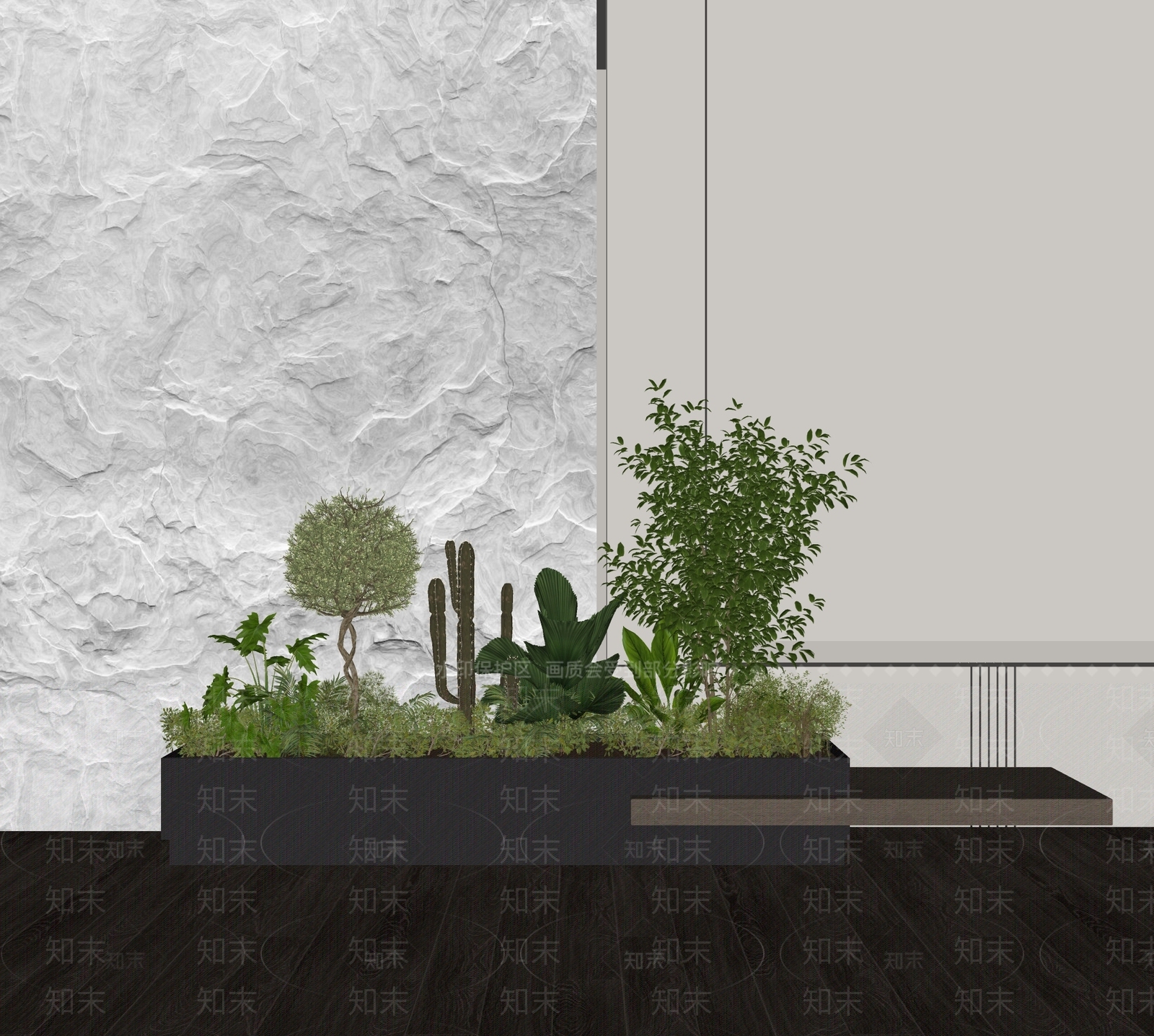 植物组合SU模型下载【ID:1170911956】