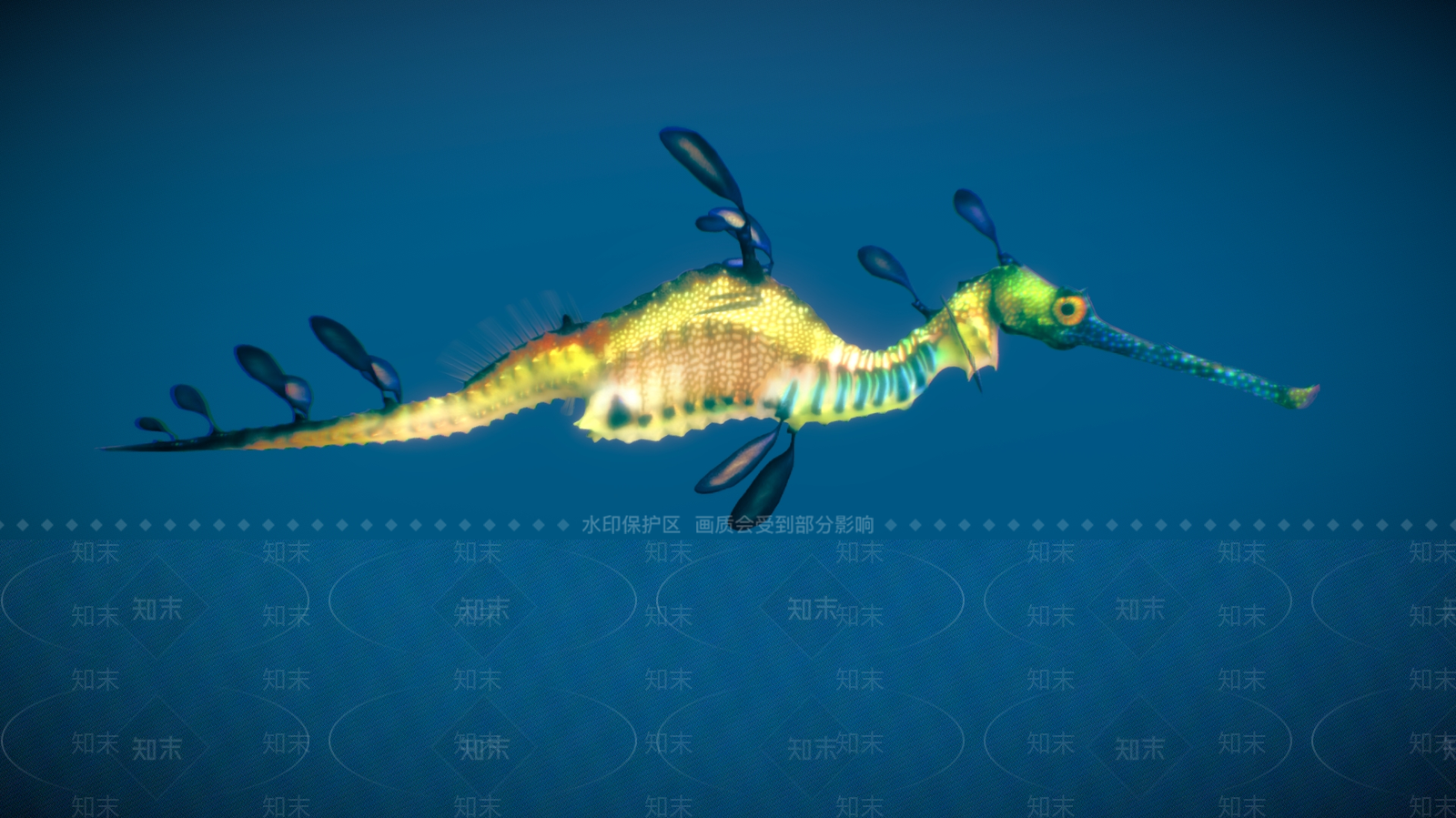 水生类动物3D模型下载【ID:1170913970】