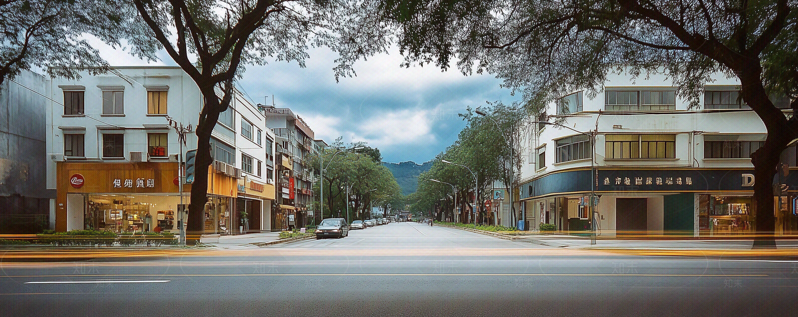 现代街道外景贴图下载【ID:1170917245】