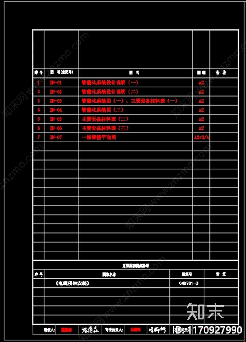 现代监控施工图下载【ID:1170927990】