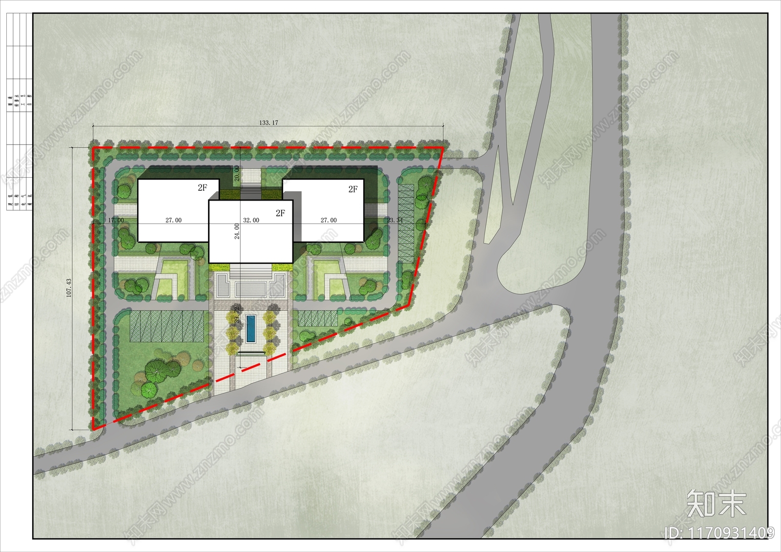 现代博物馆建筑施工图下载【ID:1170931409】