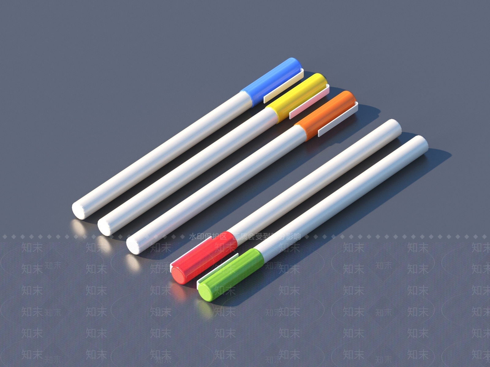 办公用品3D模型下载【ID:1170933066】