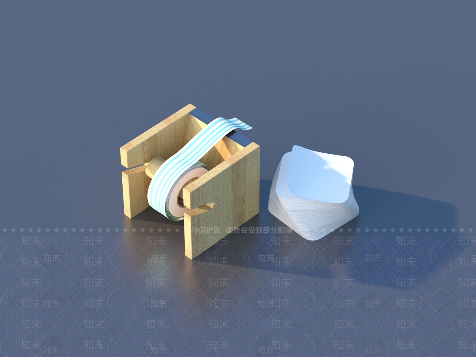 办公用品3D模型下载【ID:1170941604】
