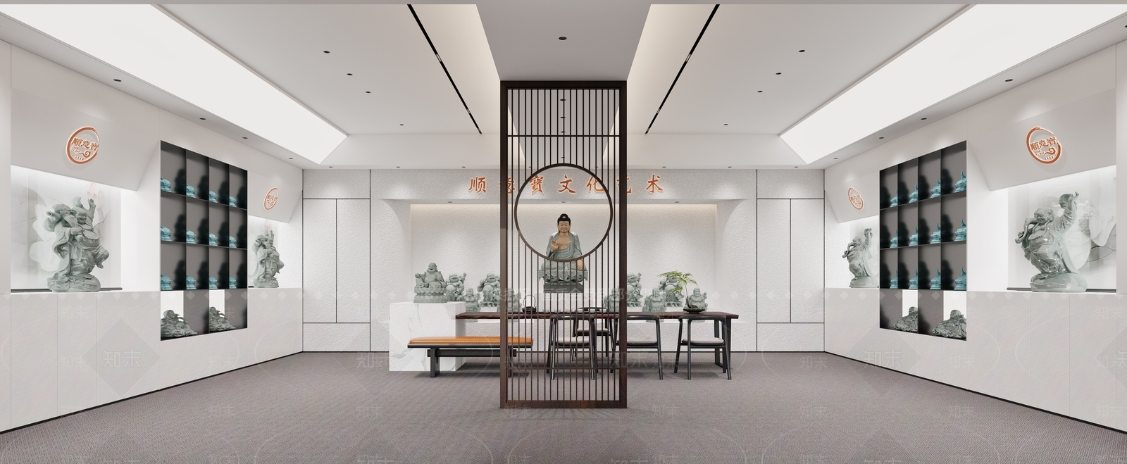 新中式珠宝店3D模型下载【ID:1170956298】